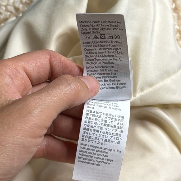 Crewcuts Cream Teddy Sherpa Button Up Jacket Size Large - Picture 10 of 13